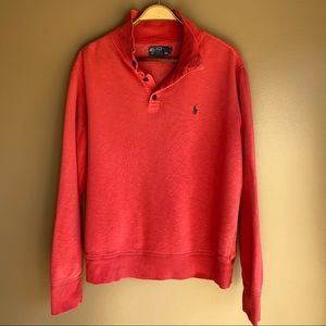 POLO Ralph Lauren mock button neck sweater vintage